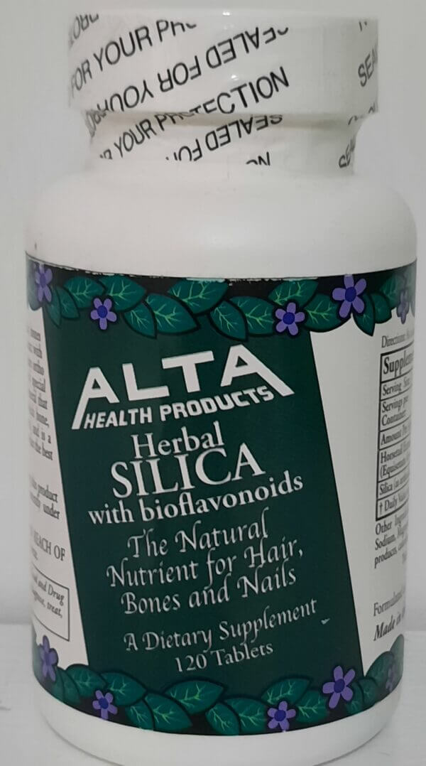 Alta Sil-X Silica 120 Tabs., Recommended by Chris Barr